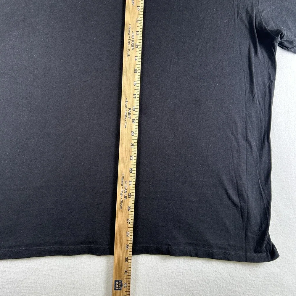 True Religion Shirt Mens 3XL Buddha Guitar Logo Graphic Tee Tagless Music FLAWS